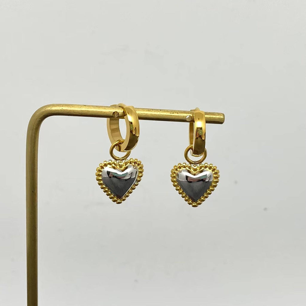 Sabrina Two Tone Earrings