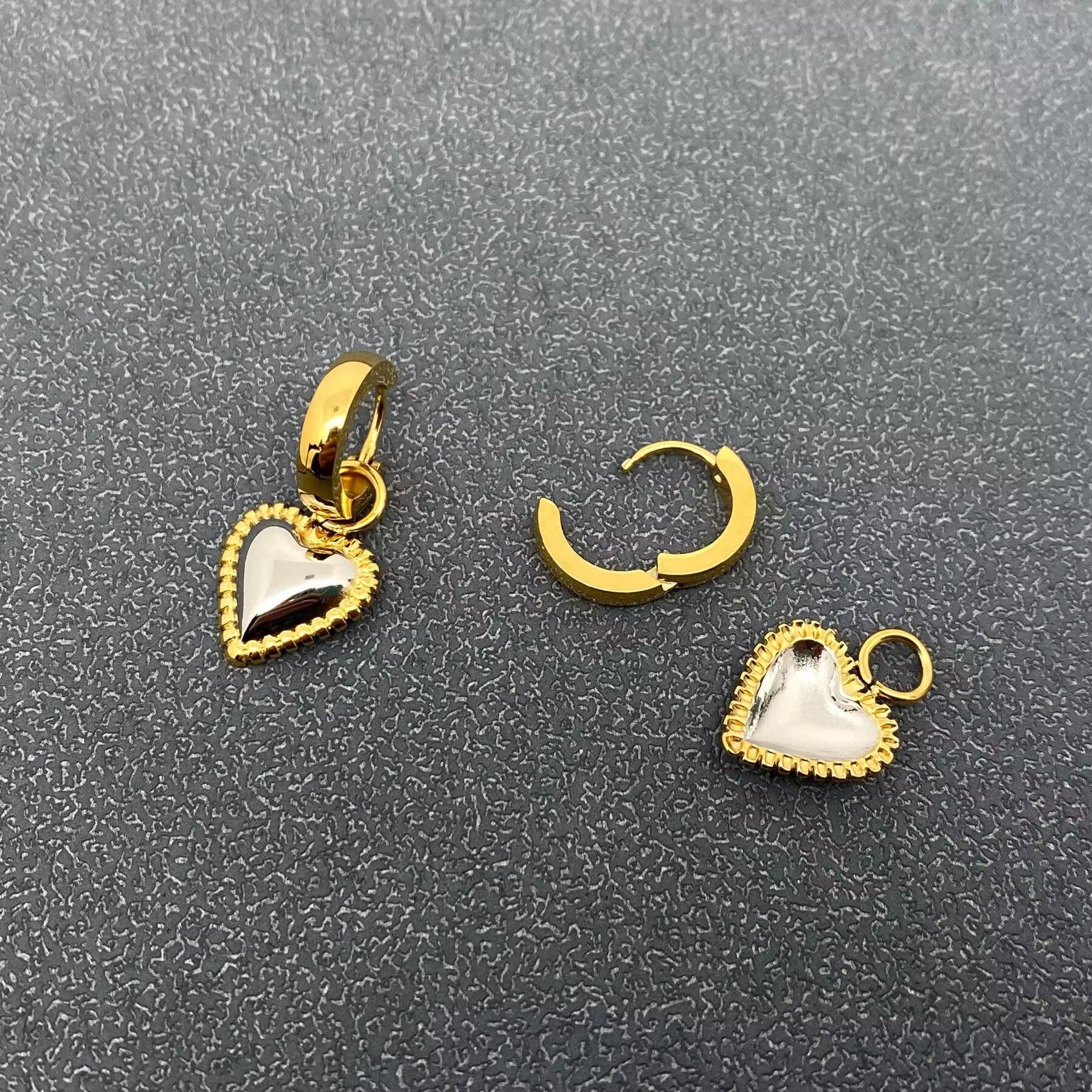 Sabrina Two Tone Earrings